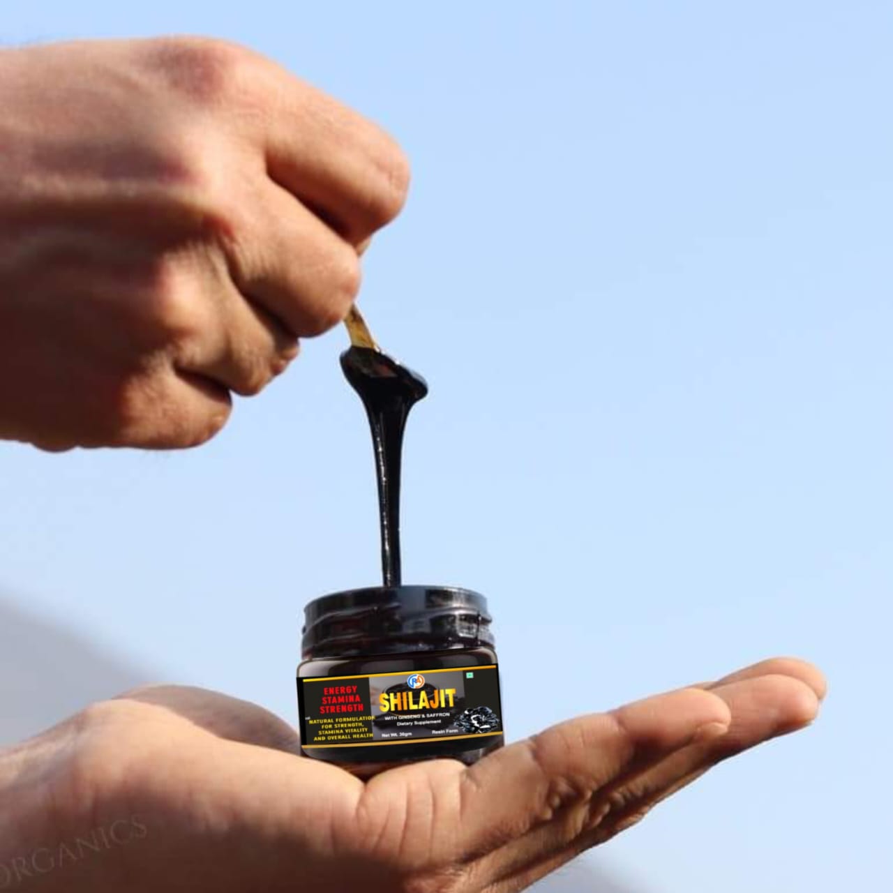 Pure Himalayan Shilajit Resin Gold 30Gm