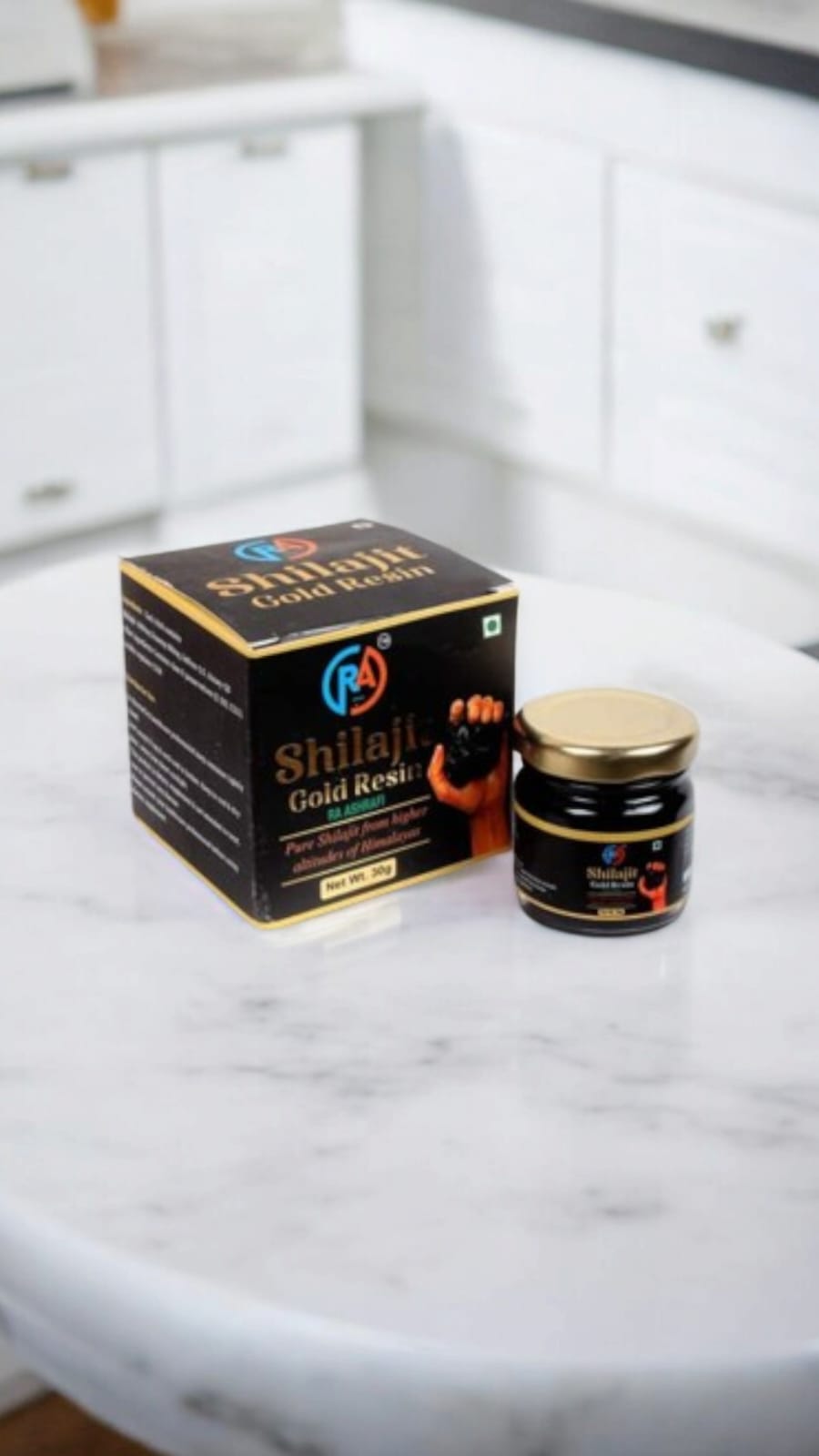 Pure Himalayan Shilajit Resin Gold 10Gm